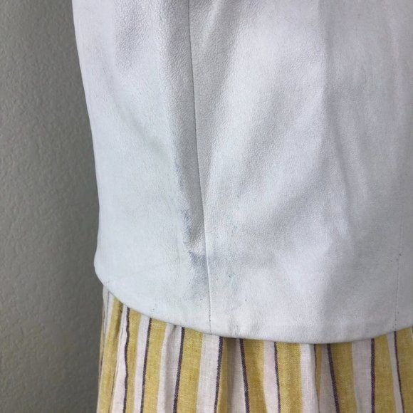 Shari's Place Cropped Leather Round Neck Jacket - Picture 9 of 13